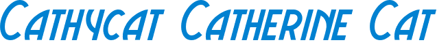 Cathycat Catherine Cat
